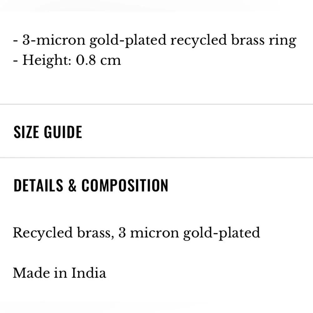 NWOT Sezane ring - Picture 5 of 7